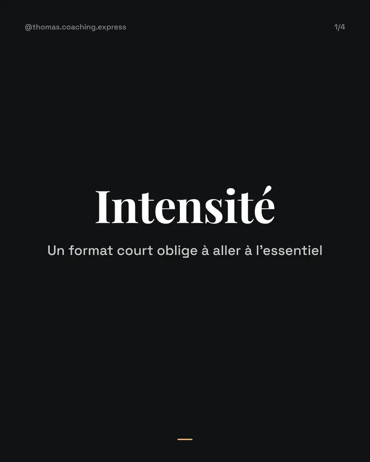 Carrousel préparé pour @thomas.coaching.express